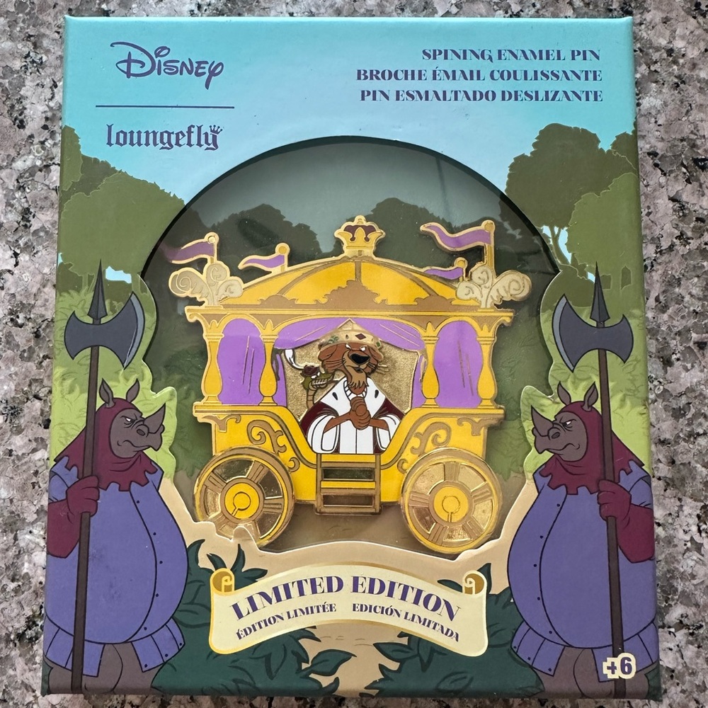 Disney Loungefly Robin Hood Enamel Pin